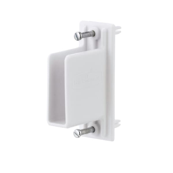 Rubbermaid 16 in. H X 12 in. W X 2.9 in. L Metal Free Slide Fast Set Wall/End Bracket 3D32-LW-WHT - main